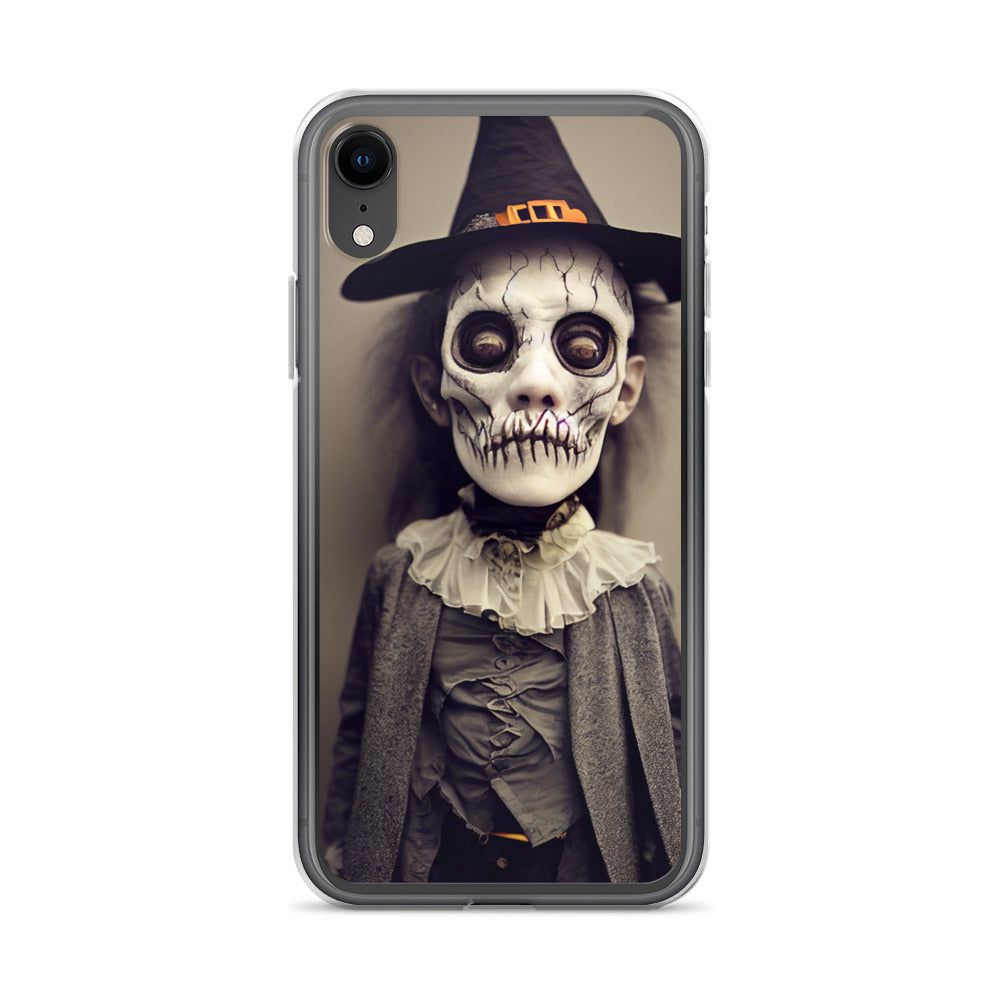 iPhone Case - Halloween Scary Witch Kid