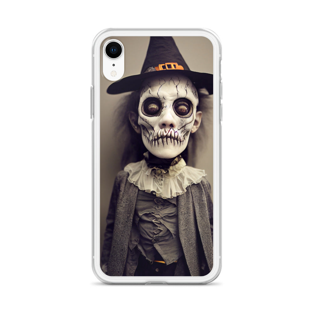 iPhone Case - Halloween Scary Witch Kid