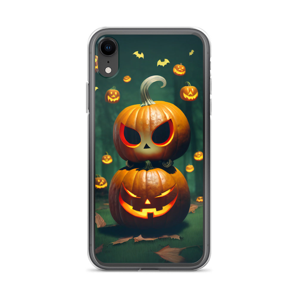 iPhone Case - Stacked Halloween Jack-o-Lanterns