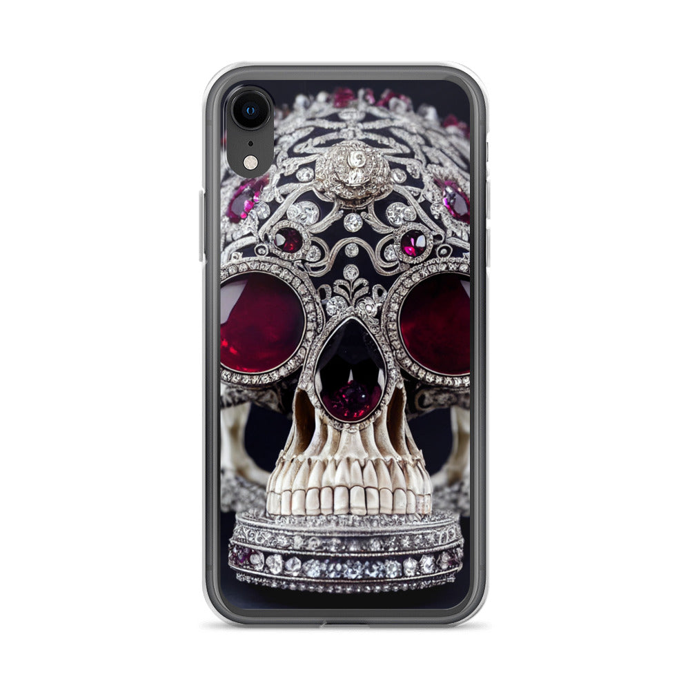 iPhone Case - Diamond and Ruby Skull