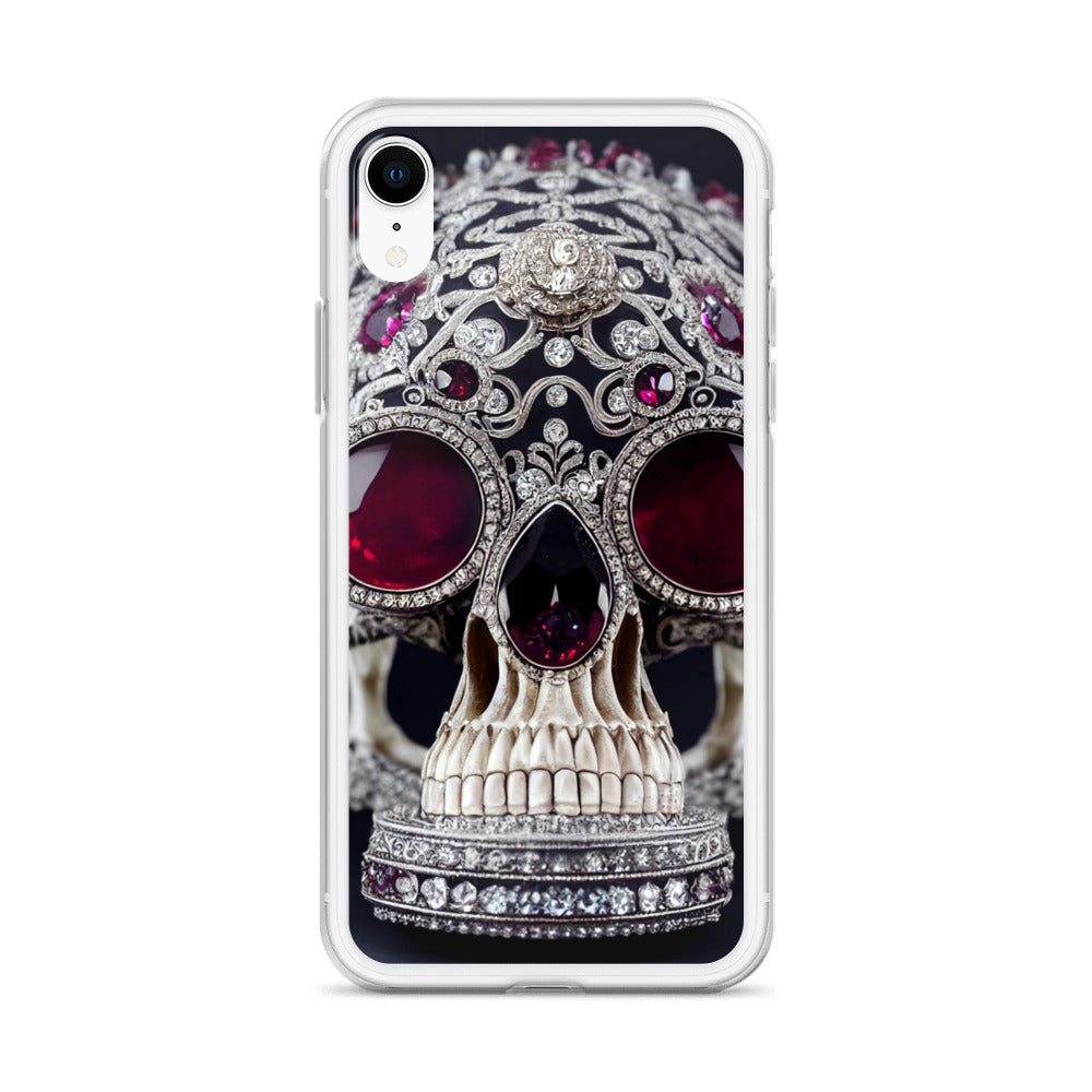 iPhone Case - Diamond and Ruby Skull