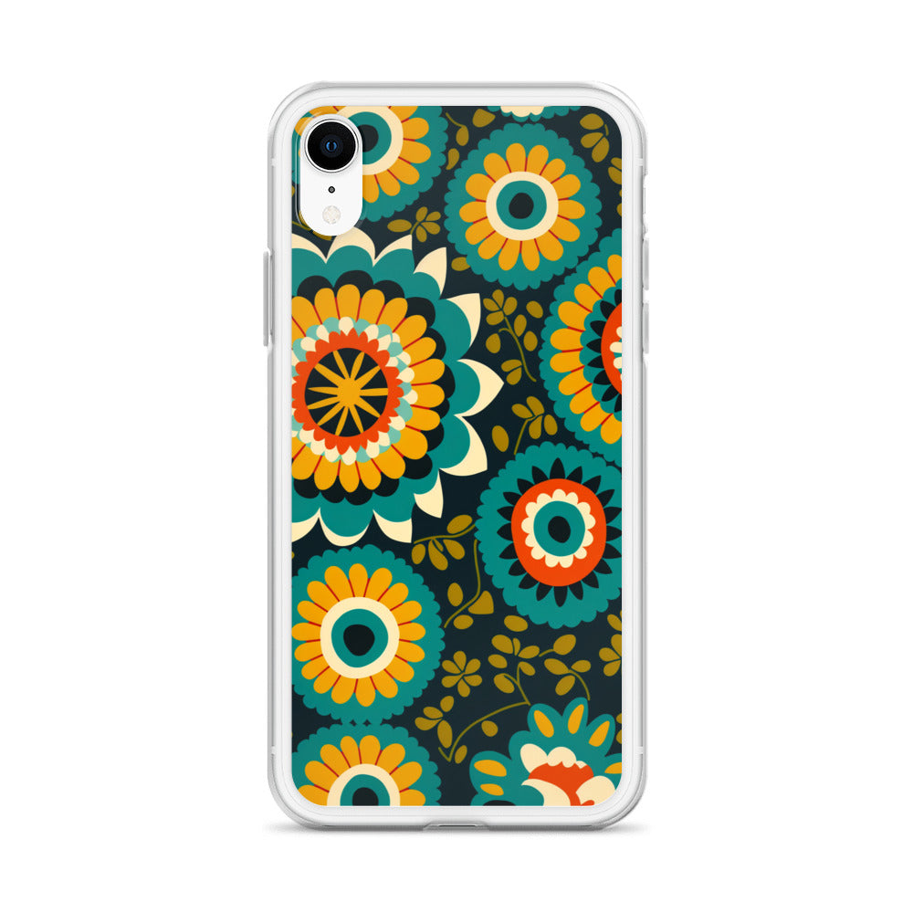 iPhone Case - Hints of Olive Floral Pattern