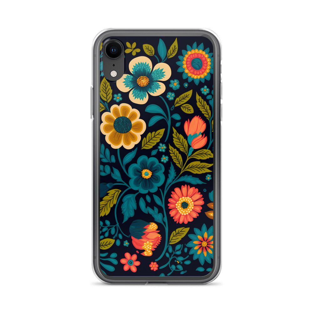 iPhone Case - Bright Mixed Blossoms