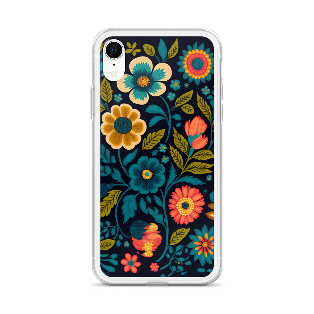 iPhone Case - Bright Mixed Blossoms