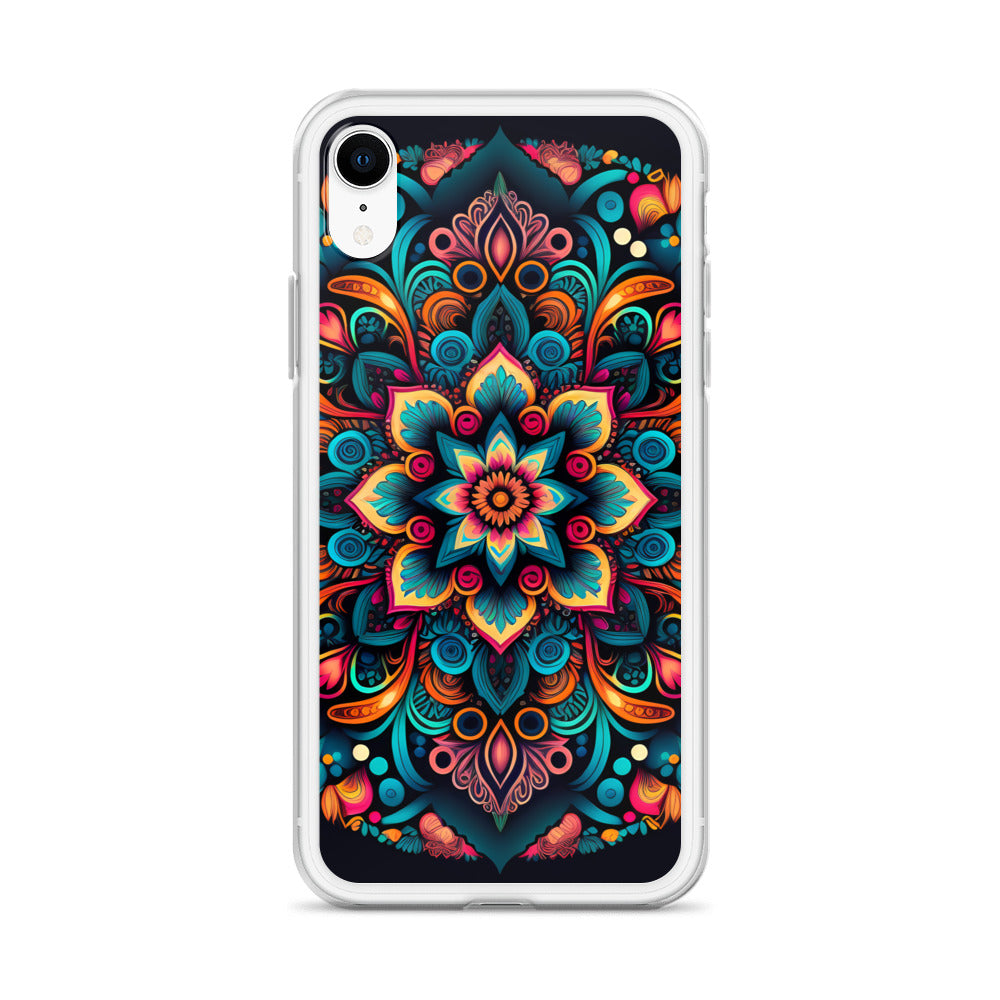 iPhone Case - Neon Mandala