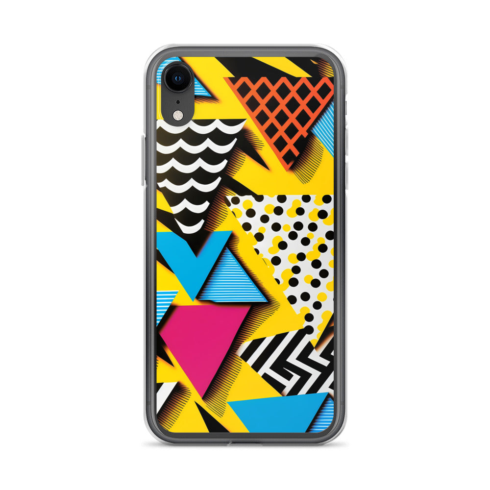 iPhone Case - Bright 80s Pattern