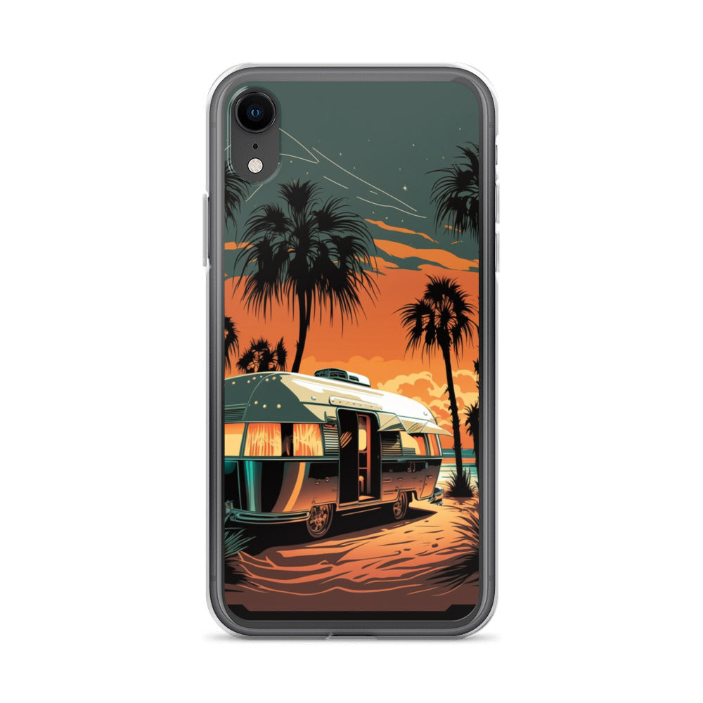 iPhone Case - Silver Beach Camper