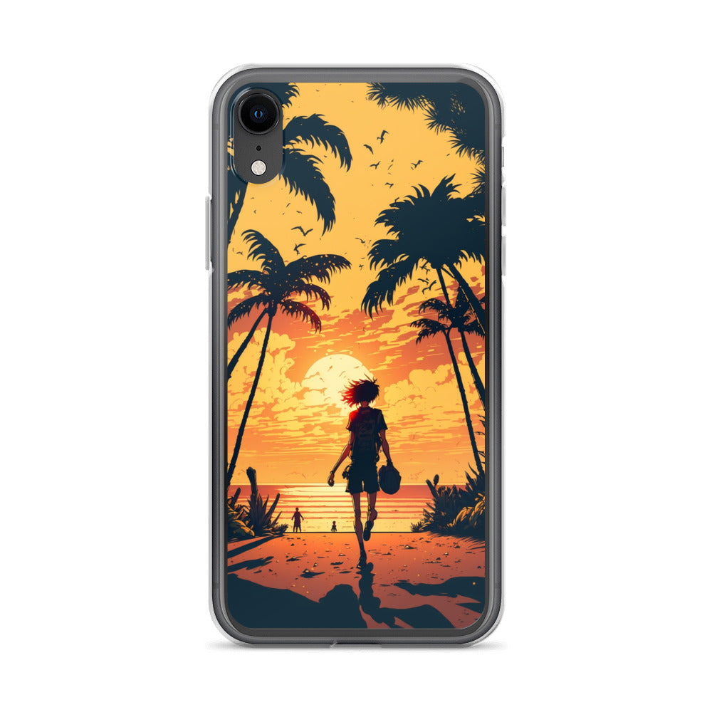 iPhone Case - Sunset Beachgoer