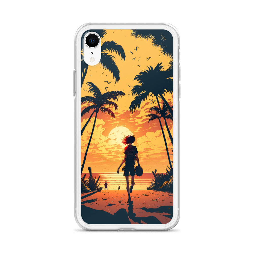 iPhone Case - Sunset Beachgoer