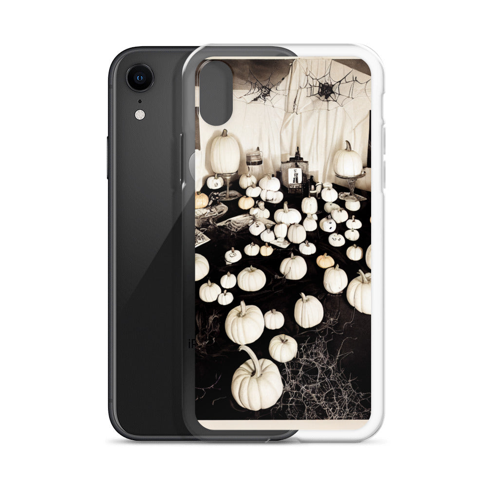 iPhone Case - Halloween White Pumpkins