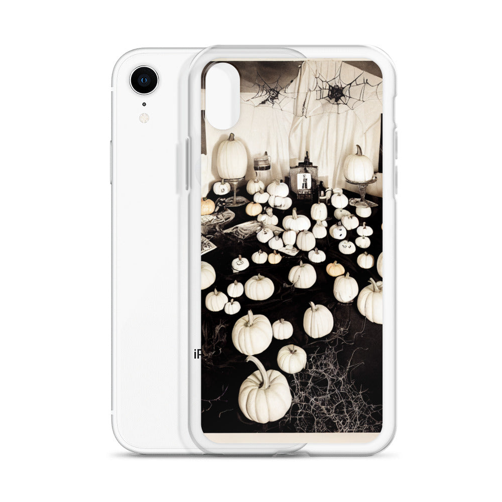 iPhone Case - Halloween White Pumpkins