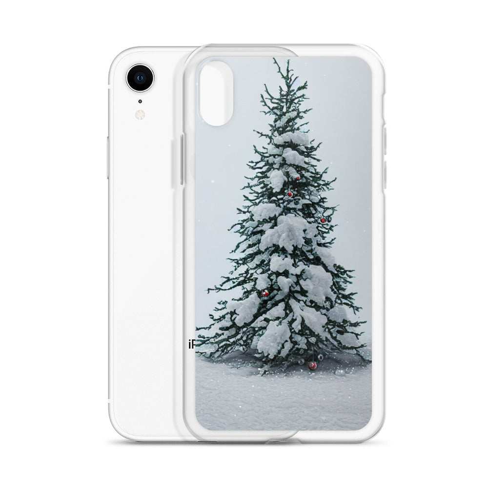 iPhone Case - Snowy Christmas Tree