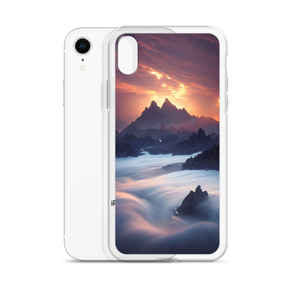 iPhone Case - Mountaintops over Mist