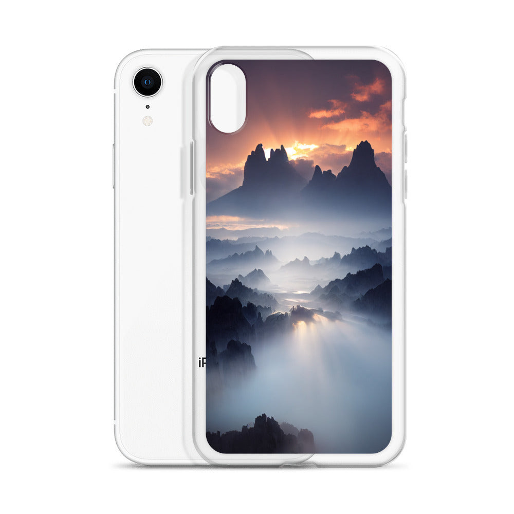 iPhone Case - Craggy Mountain Landscape