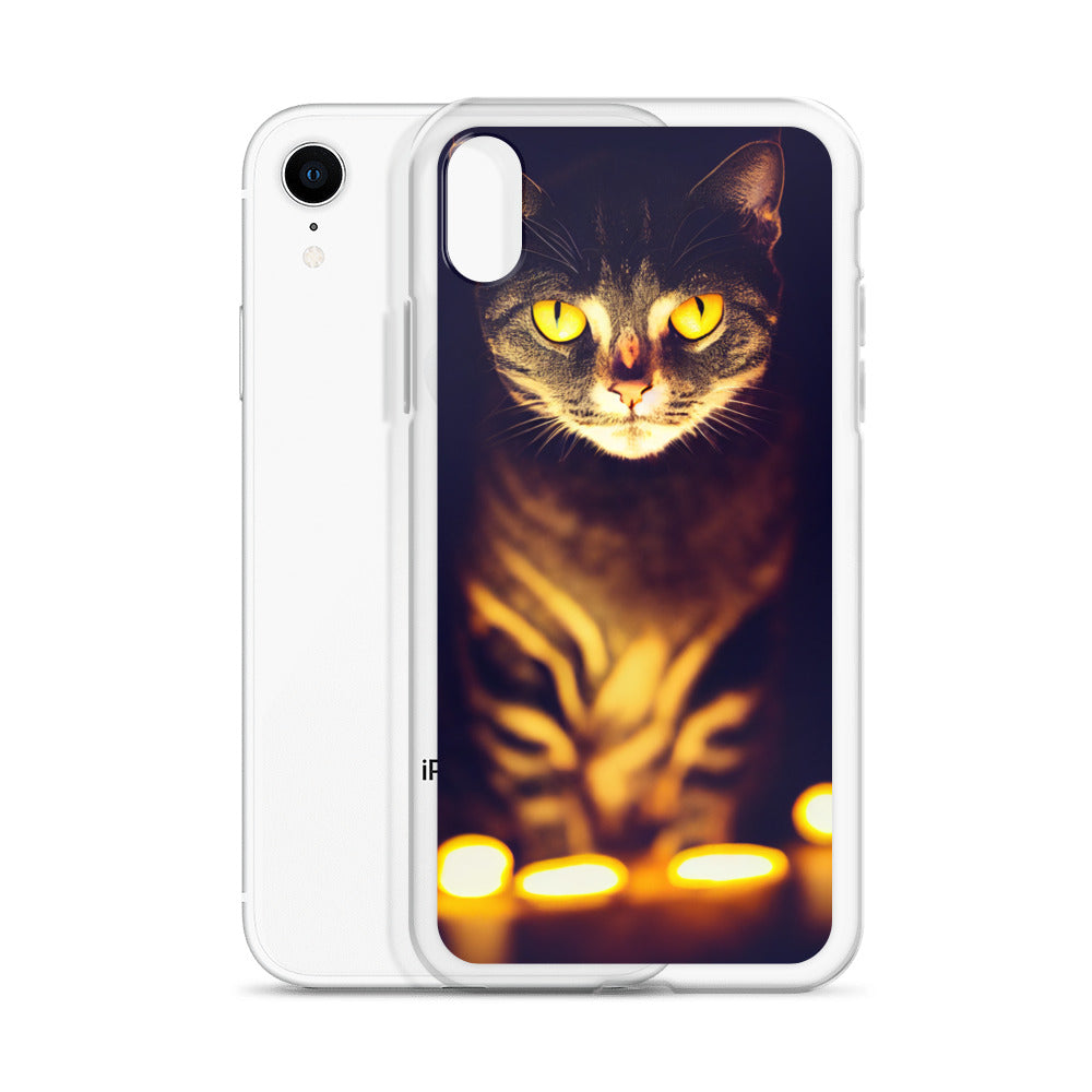 iPhone Case - Candle Lit Cat