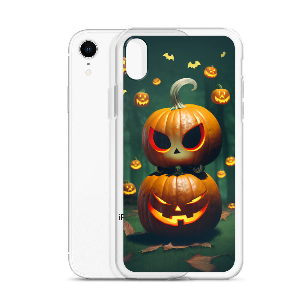iPhone Case - Stacked Halloween Jack-o-Lanterns