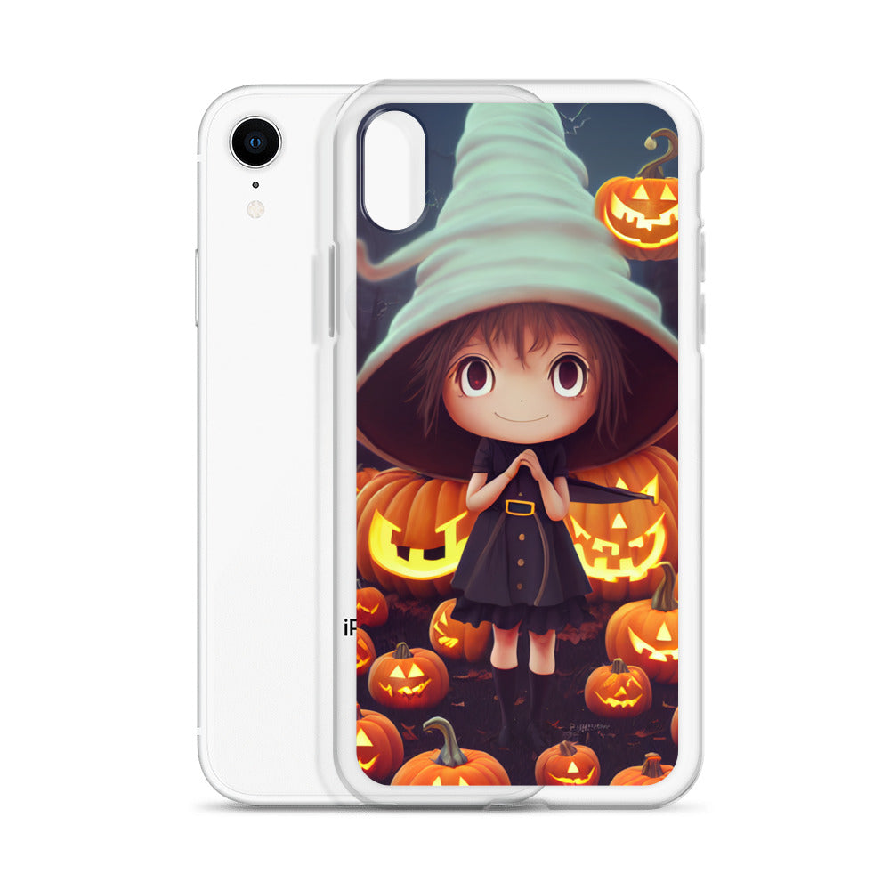 iPhone Case - Cute Halloween Witch Girl
