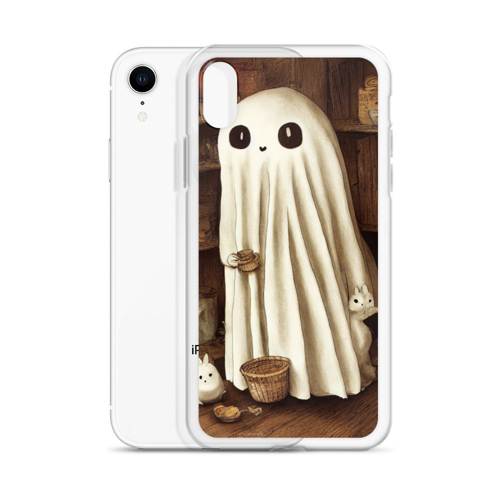 iPhone Case - Halloween Cottage Ghost