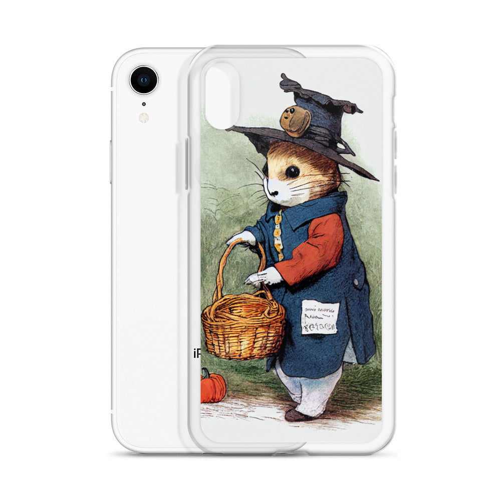 iPhone Case - Vintage Rabbit Halloween Basket