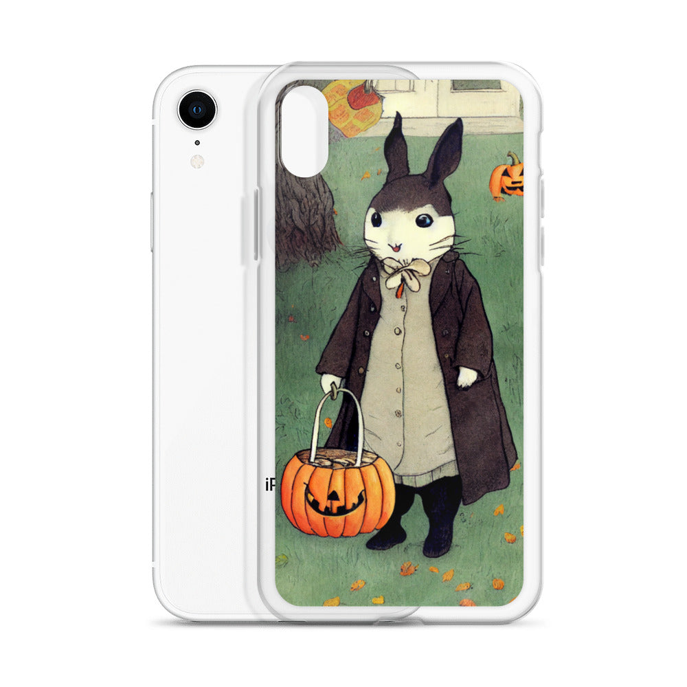 iPhone Case - Halloween Vintage Rabbit Trick-or-Treat