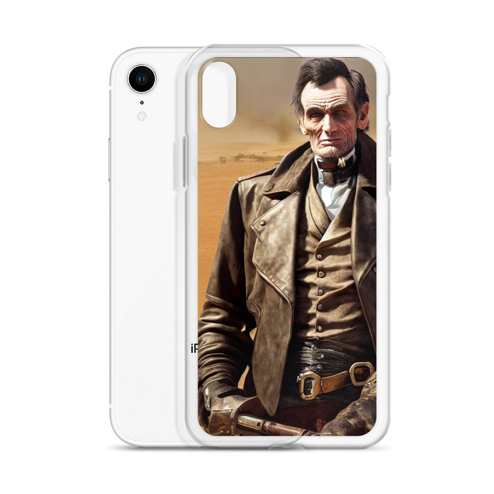 iPhone Case - Abe Lincoln Desert Gunslinger
