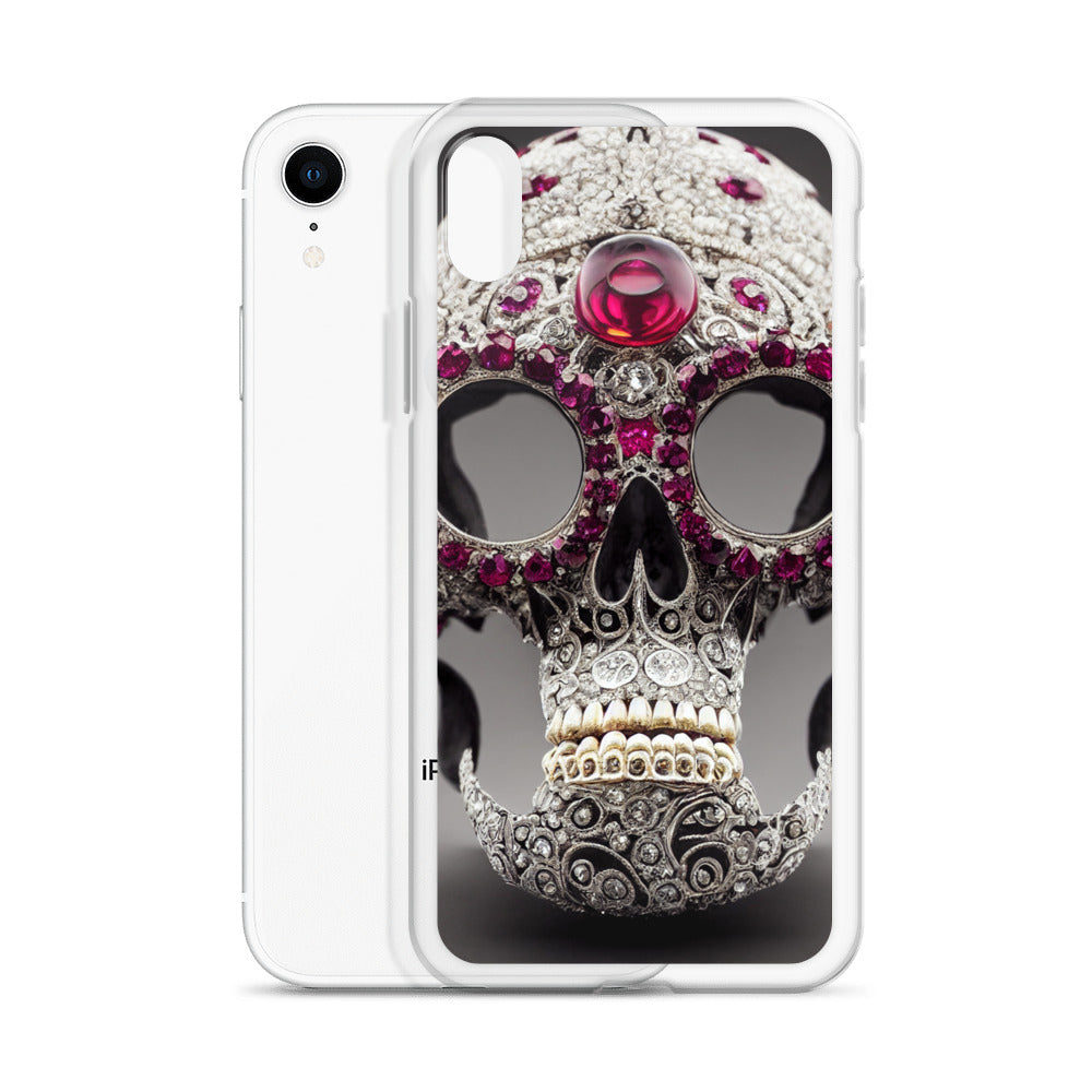 iPhone Case - Diamond Encrusted Skull