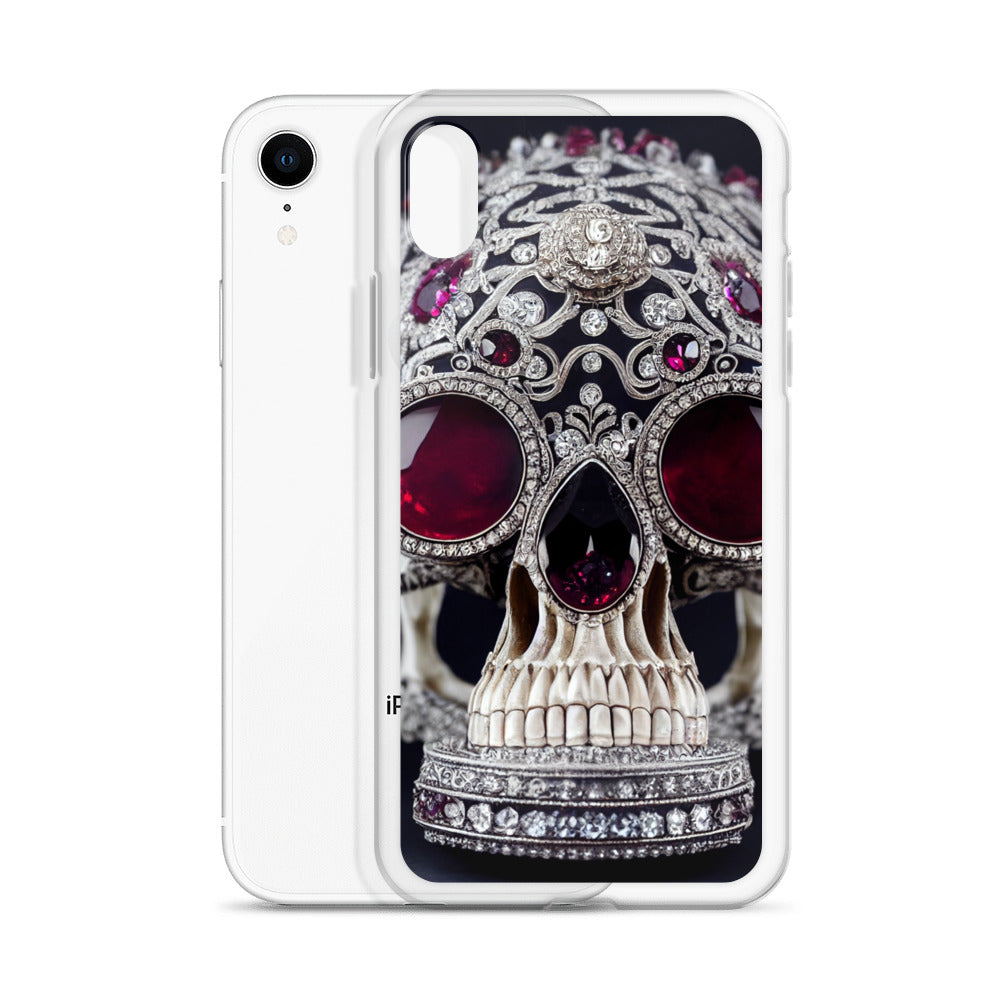 iPhone Case - Diamond and Ruby Skull