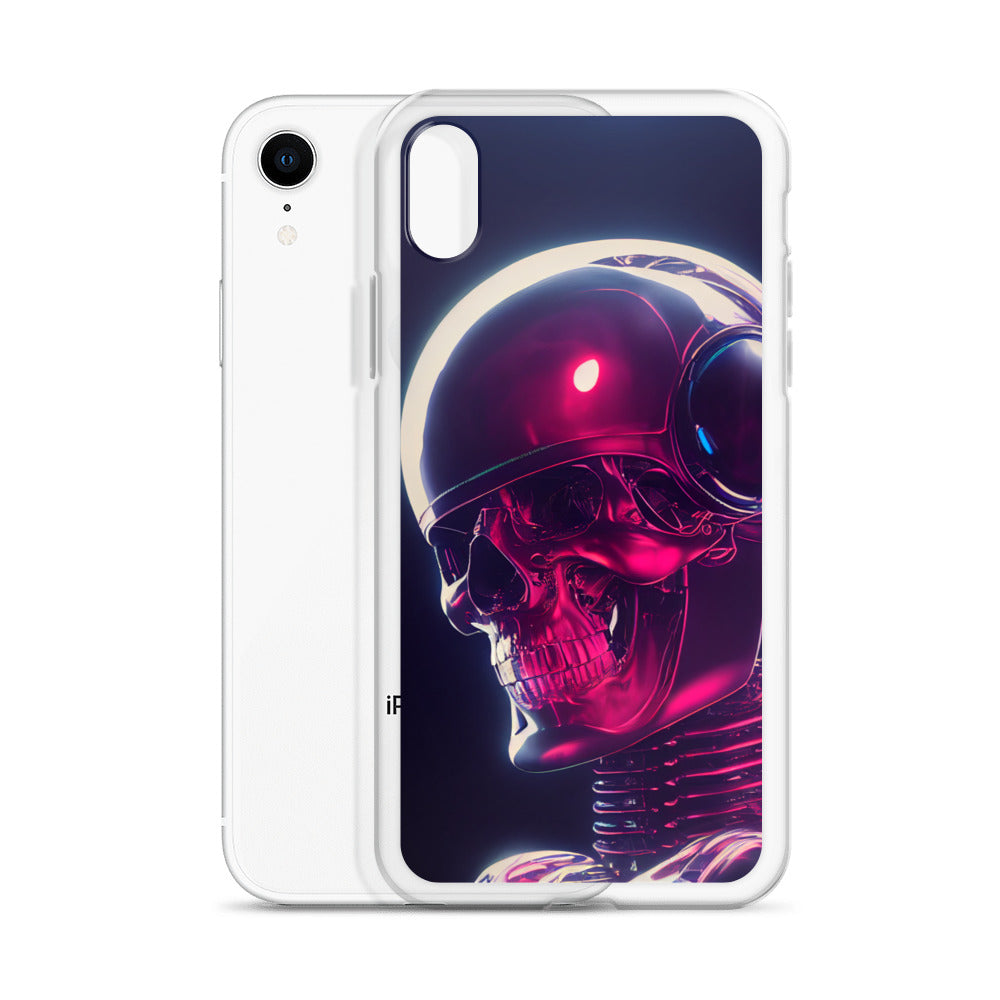 iPhone Case - Cybernetic Robot Skull