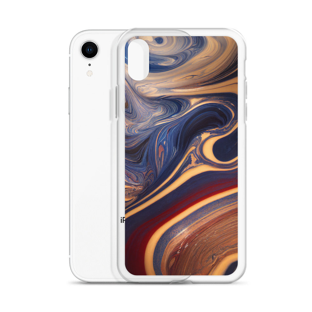 iPhone Case - Marble Paint Swirl