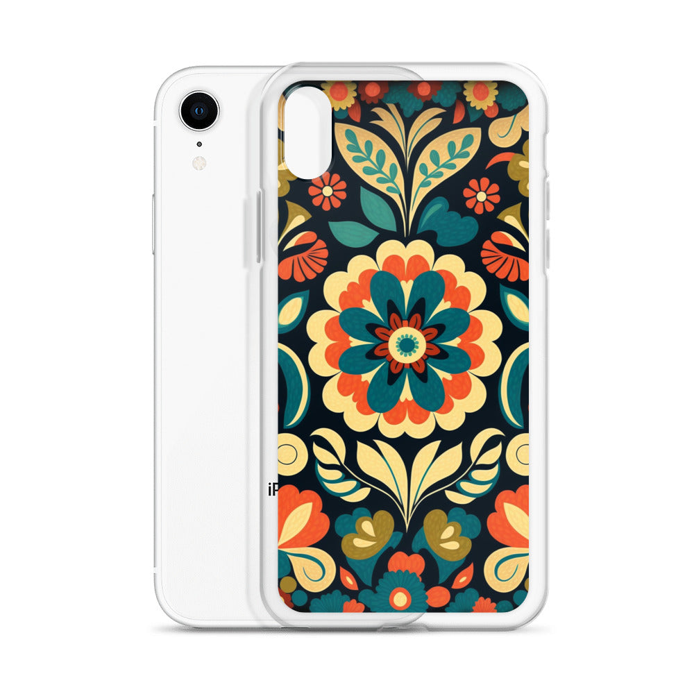 iPhone Case - Bright Floral Pattern