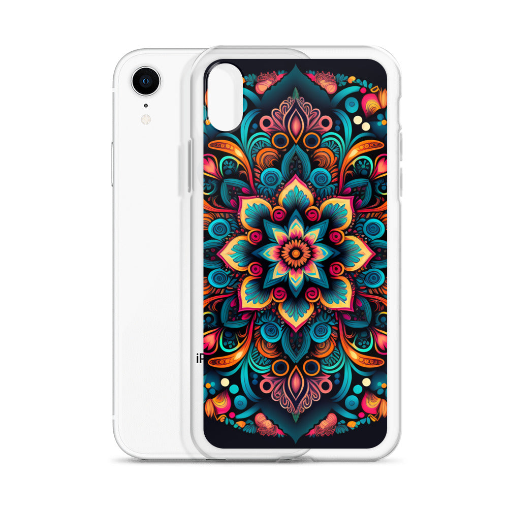 iPhone Case - Neon Mandala