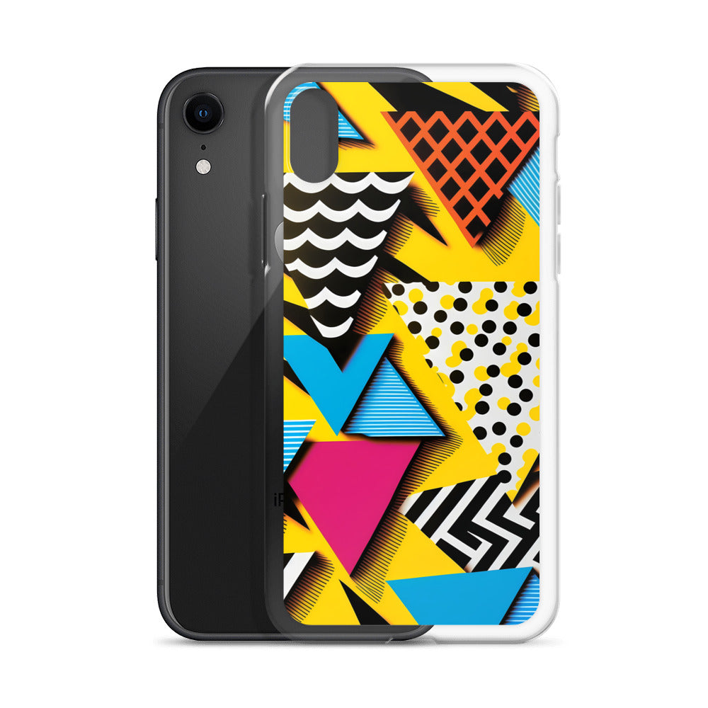 iPhone Case - Bright 80s Pattern