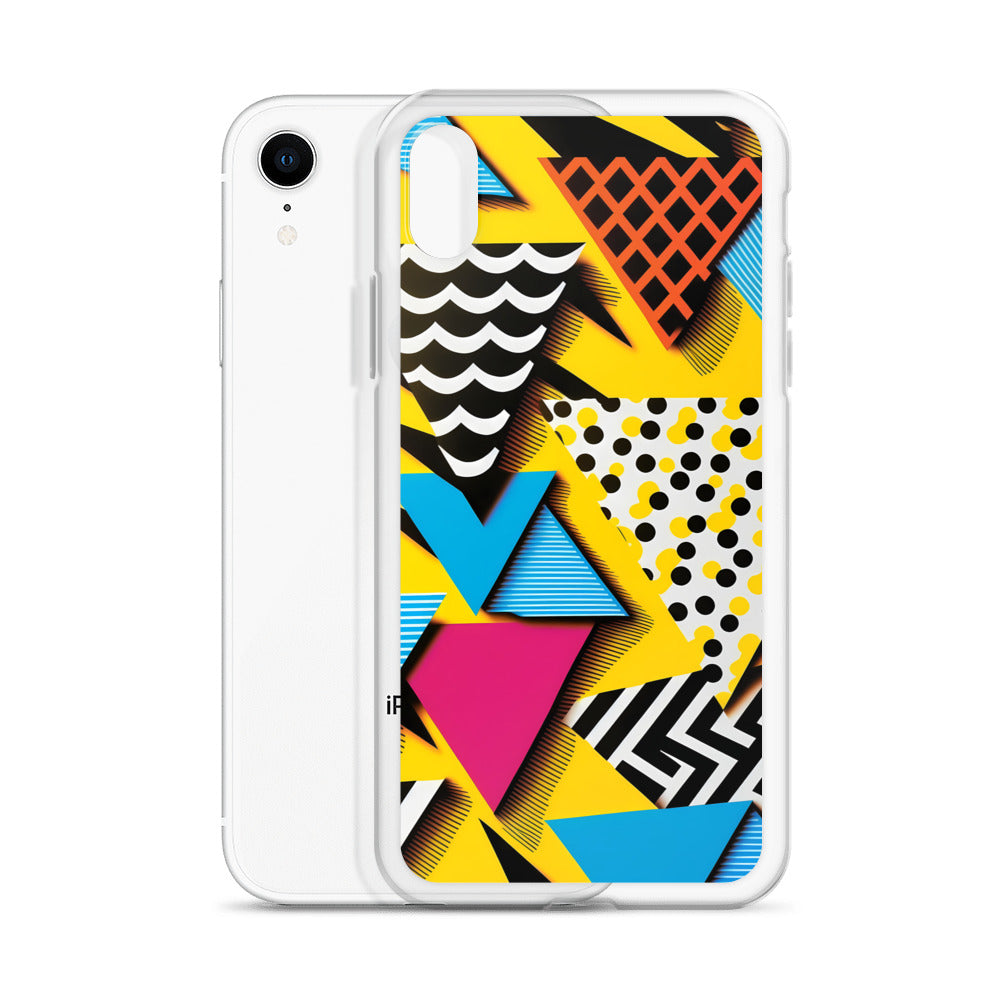 iPhone Case - Bright 80s Pattern