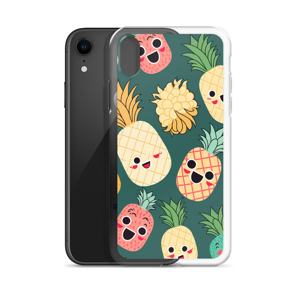 iPhone Case - Happy Pineapples