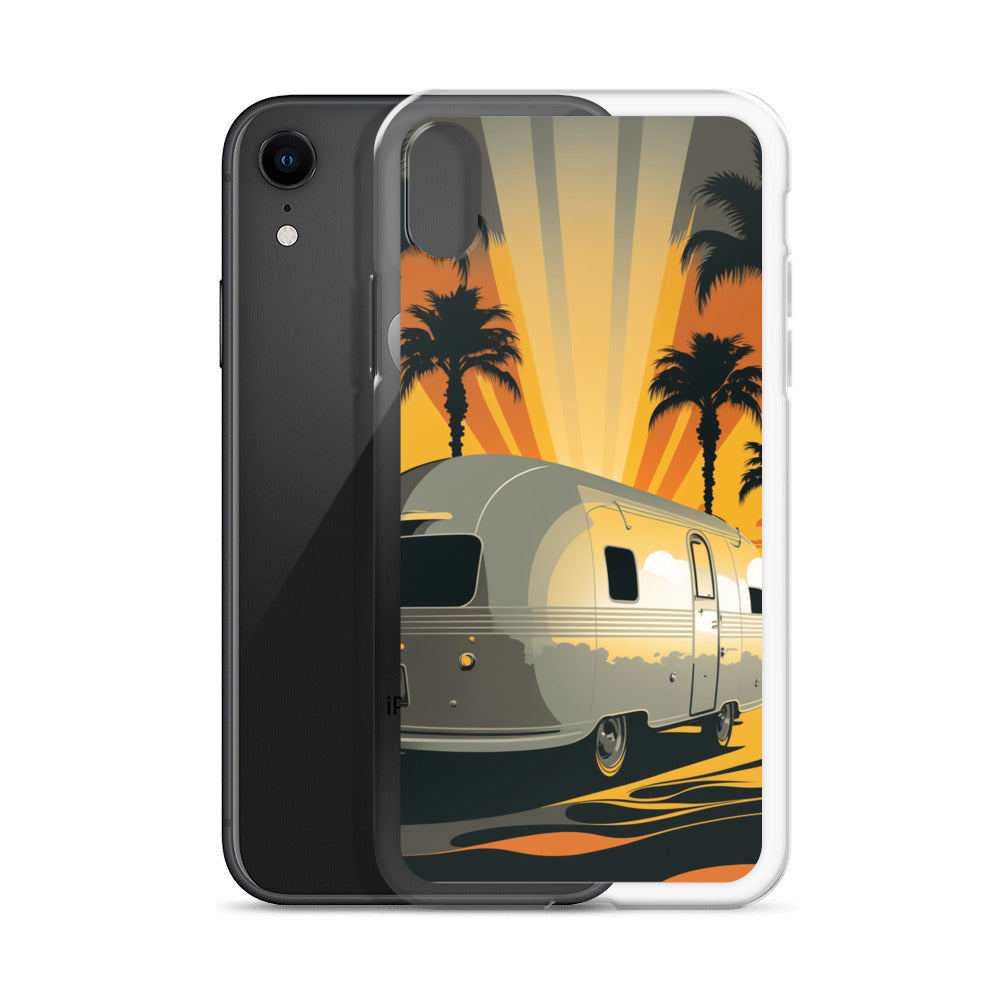 iPhone Case - Sunset Rays and Camper