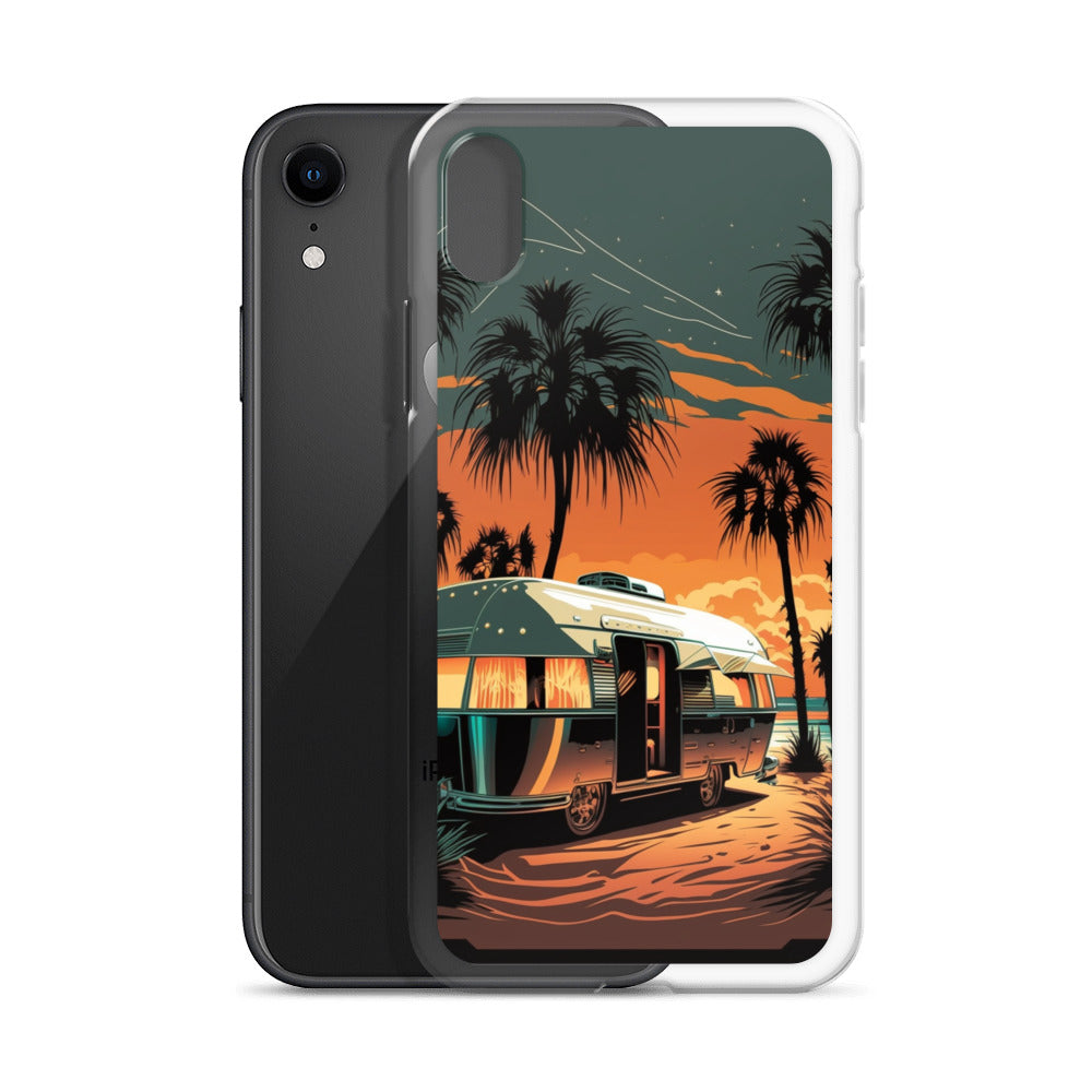 iPhone Case - Silver Beach Camper