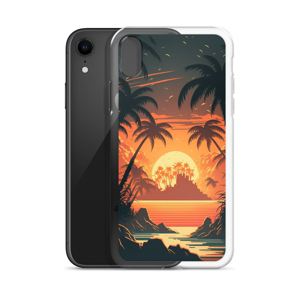 iPhone Case - Palm Island Sunset