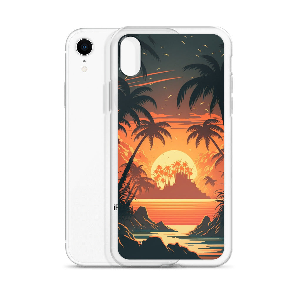 iPhone Case - Palm Island Sunset