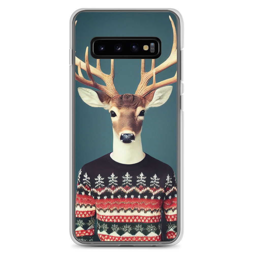 Samsung Case - Christmas Sweater Deer