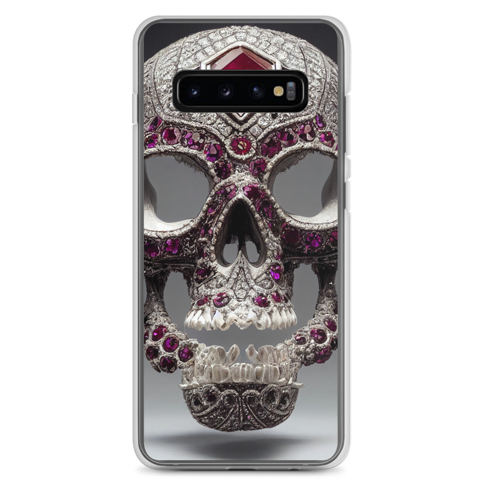Samsung Case - Ornamental Ruby Skull
