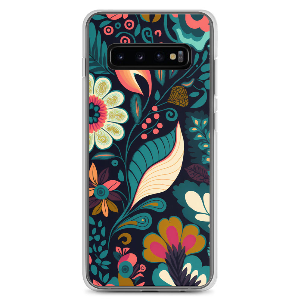 Samsung Case - Neon Floral