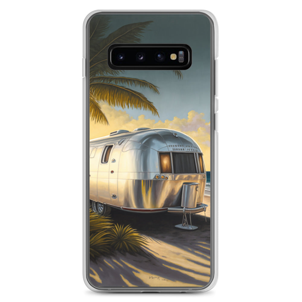 Samsung Case - Chrome Beach Camper