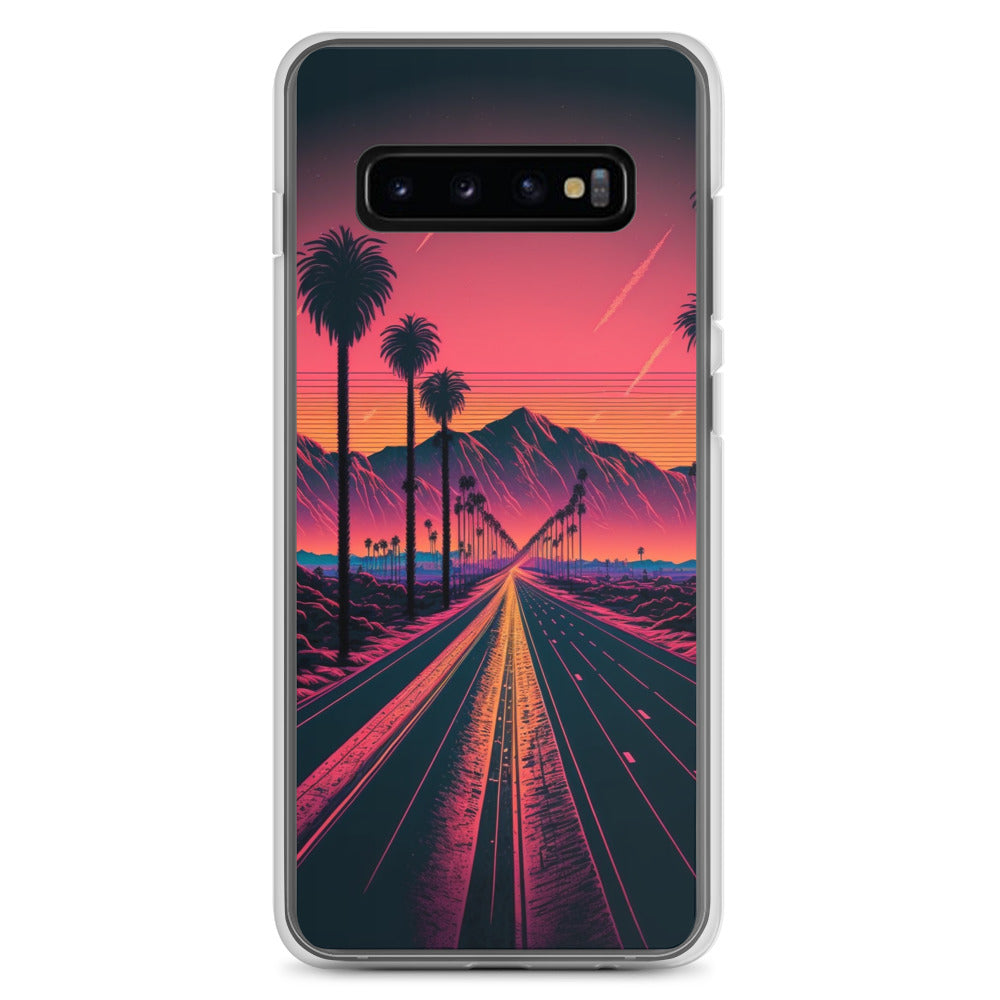 Samsung Case - Synthwave Desert Highway