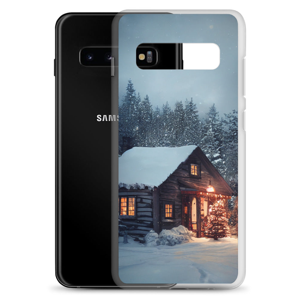 Samsung Case - Christmas Cabin