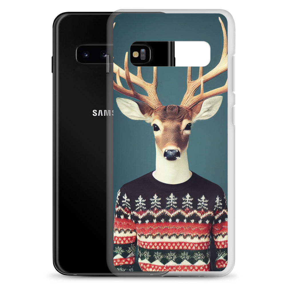 Samsung Case - Christmas Sweater Deer