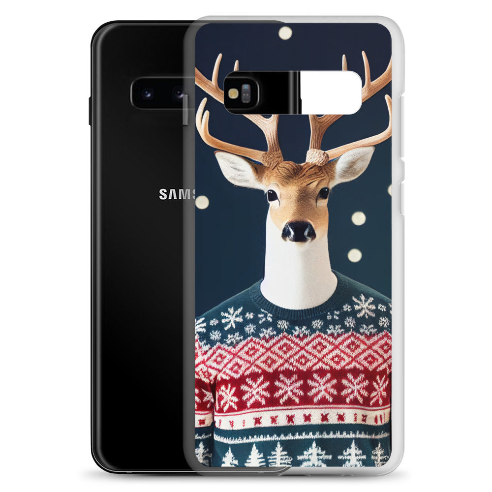 Samsung Case - Deer Christmas Sweater