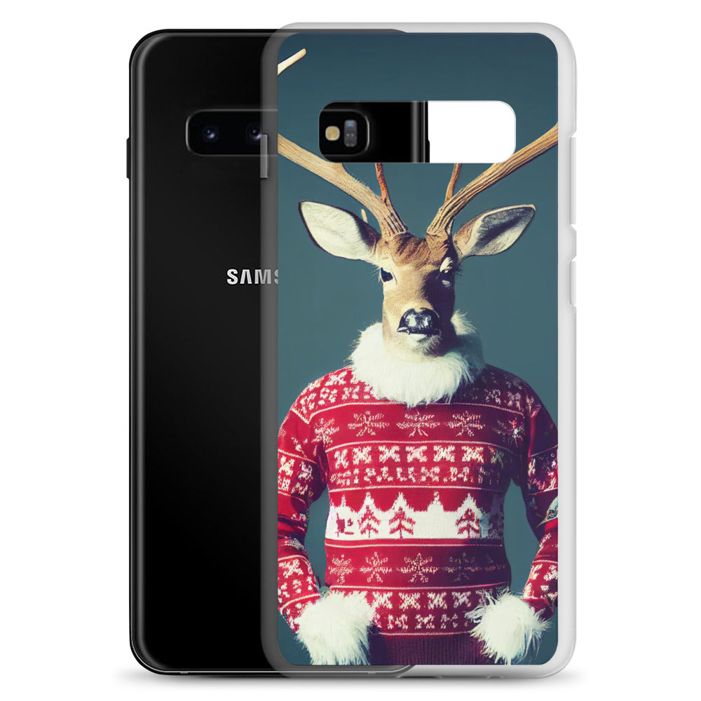 Samsung Case - Deer Christmas Sweater