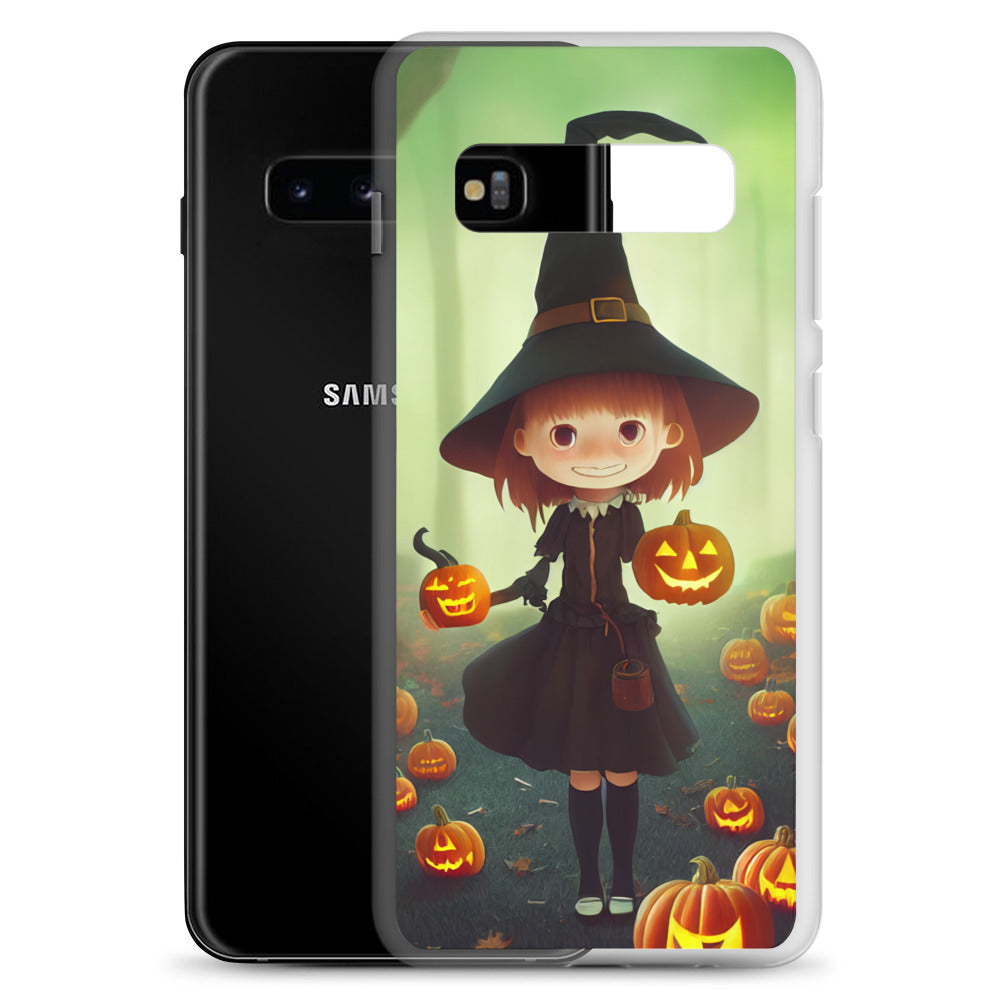 Samsung Case - Cute Anime Halloween Witch
