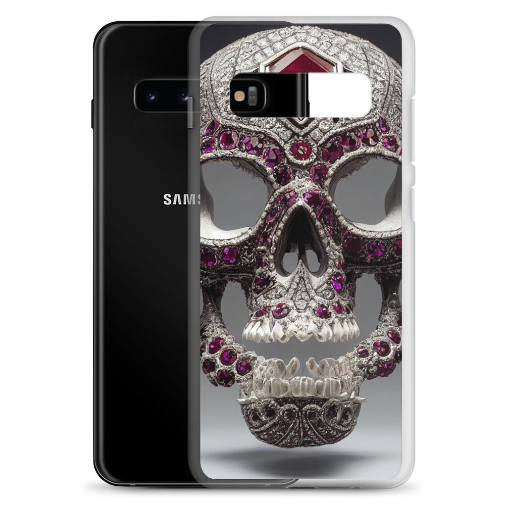 Samsung Case - Ornamental Ruby Skull