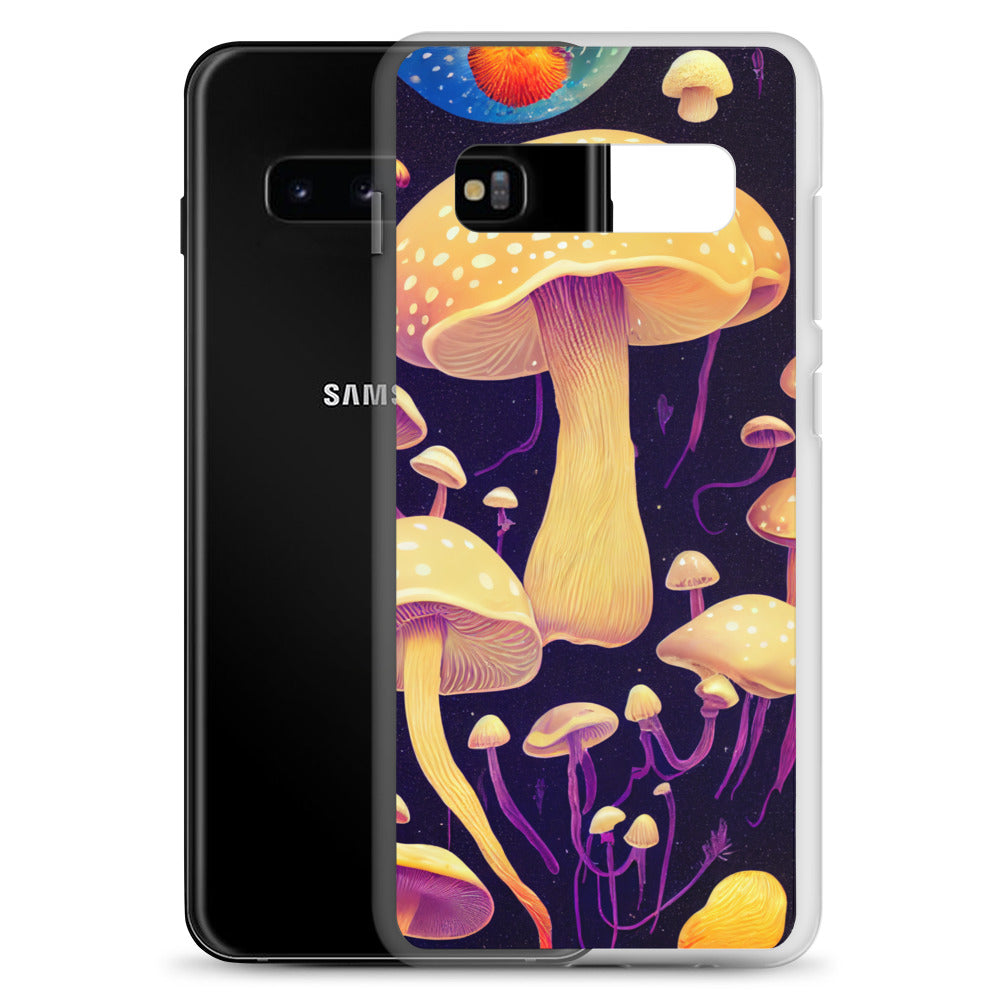 Samsung Phone Case - Mushrooms in Space